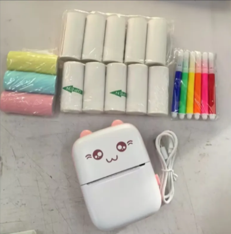 Portable Bluetooth Mini Thermal Printer - Cat