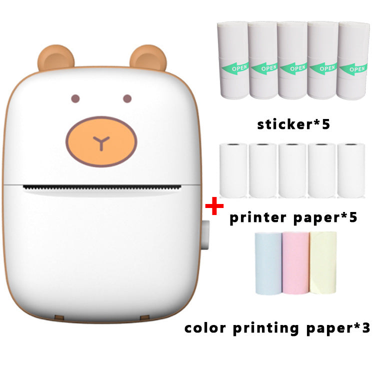 Capybara Pocket Printer - Inkless Thermal Printer Bluetooth