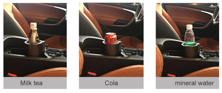 2-in-1 Electric Car Cup Holder