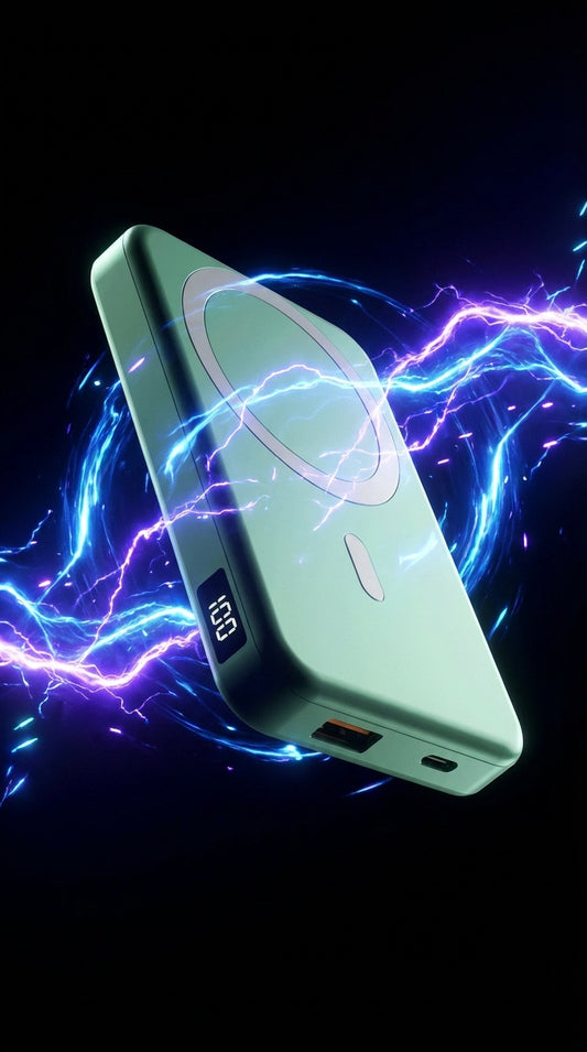 Magsafe Magnetic Wireless Charger with Foldable Stand