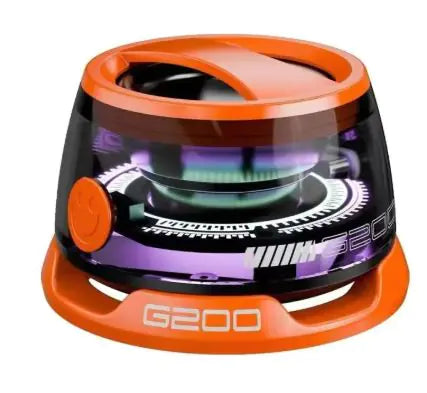 Portable Bluetooth Speaker with Magnetic Phone Holder & RGB Lighting