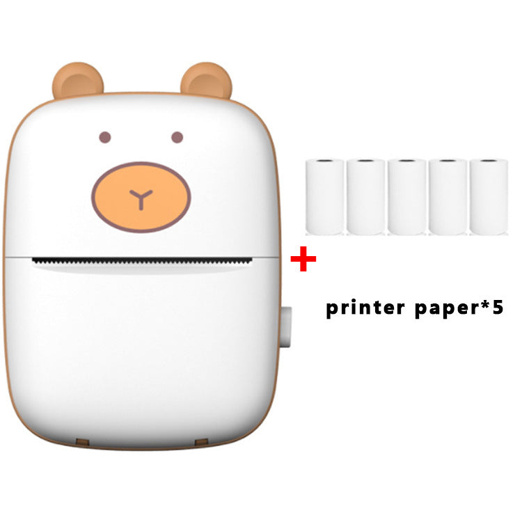 Capybara Pocket Printer - Inkless Thermal Printer Bluetooth
