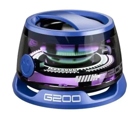 Portable Bluetooth Speaker with Magnetic Phone Holder & RGB Lighting