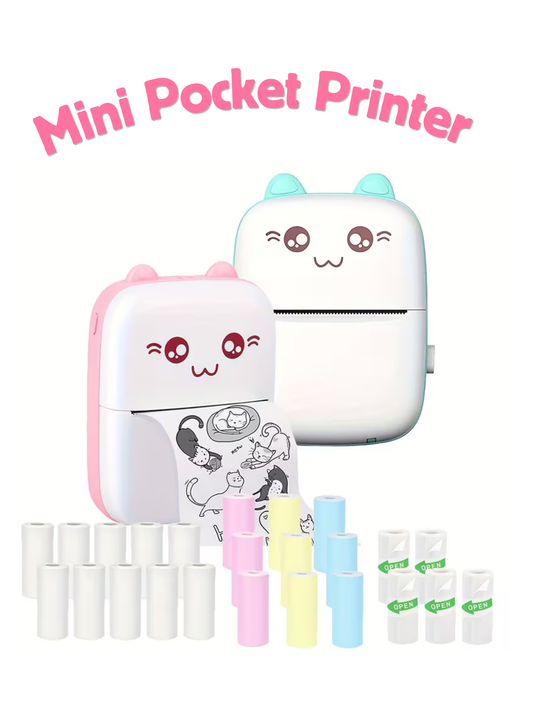 Mini Cat Thermal Bluetooth Pocket Printer