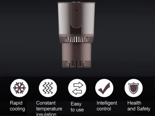 2-in-1 Electric Car Cup Holder