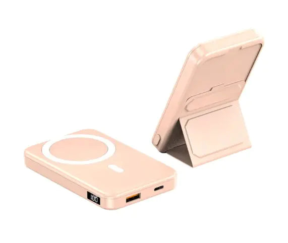 Magsafe Magnetic Wireless Charger with Foldable Stand